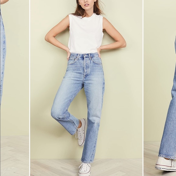 Agolde Denim - AGOLDE Mid Rise 90s Loose Fit Jeans